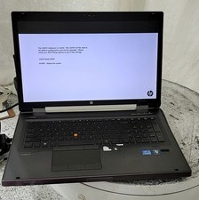 HP ELITEBOOK 8760W XU089UT#ABA Laptop I7-2630QM 16GB SEE NOTES