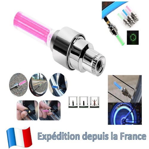 Lumière bouchon valve led - bouchon,