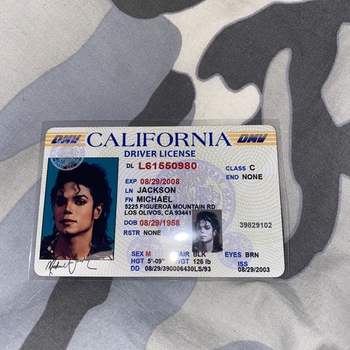 Card carte mickael jackson - mickael,
