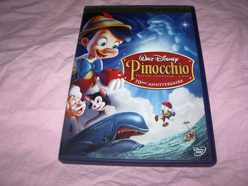 2 dvd collector pinocchio - collector,