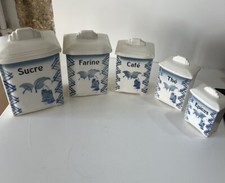 Série De 5 Pots À Épices
