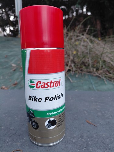 Castrol aerosol bike polish - castrol,