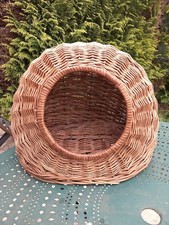 Panier à chat en osier