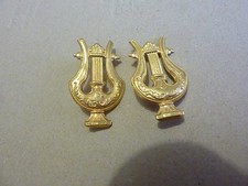 PAIRE D'INSIGNE DE COL