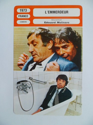 Carte fiche cinema 1973 - carte,