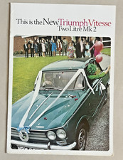 Triumph Vitesse. Mk 2 Car