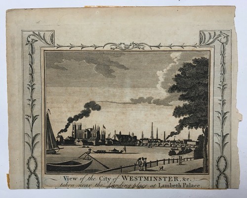Gravure anglaise ancienne