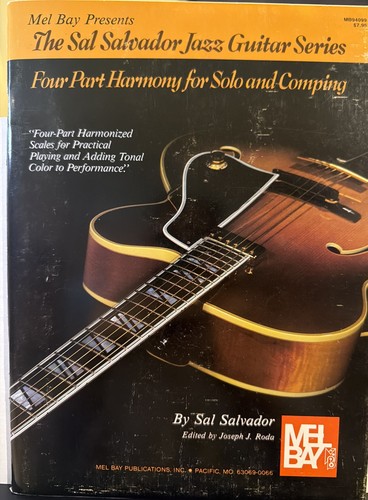 Sal salvador jazz guitar book - salvador,