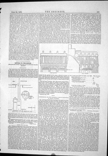 Old letters hobson water - letters, tube
