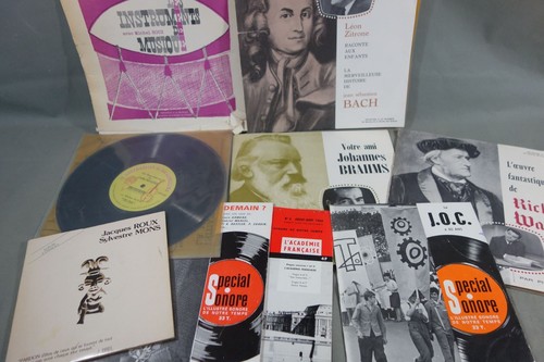 Lot disques vinyles initiation - lot,