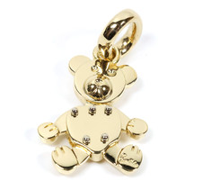 Pendentif breloque ours en peluche Pomellato Orsetto en or jaune 18 carats...