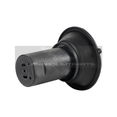 Piston vide membrane