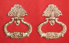 Antique Art Deco Bronze Handle