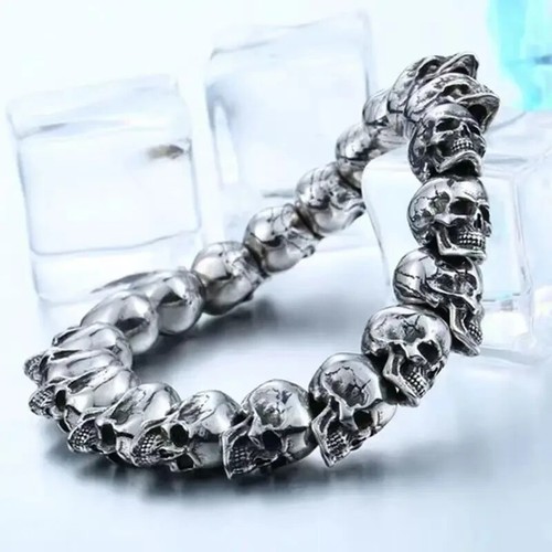 Bracelet tête mort - bracelet, crâne