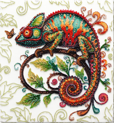 Kit broderie perles - kit, de
