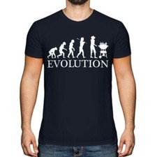 Barbecue Évolution Hommes T-Shirt Cadeau BBQ Fumeur