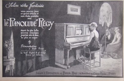 Publicité presse 1919 - de, le