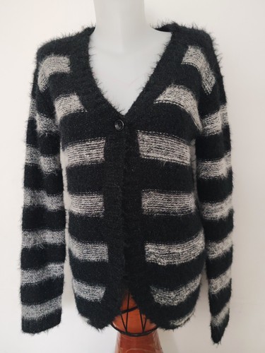 Gilet rayures brillant - gilet,