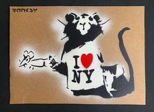 Banksy Original Dismaland  Painting 2015 with  paperwork