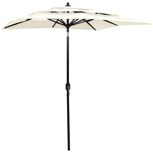 Parasol jardin 3 niveaux - jardin,