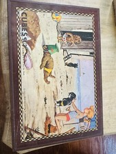 Boîte de 24 cubes ancien