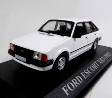 ATLAS 1/43 DIECAST 1982 FORD ESCORT XR3  HATCHBACK IN WHITE