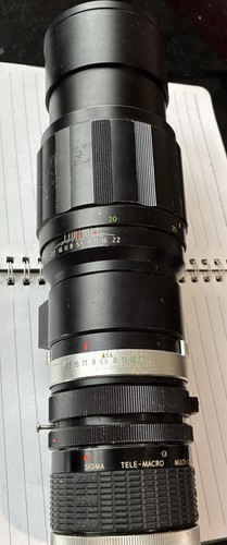 Objectif soligor 300mm - 300mm, f/5.5