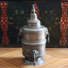 Fontaine  Etain Ancienne Toulouse poinçon couronne Hauteur 51 cm