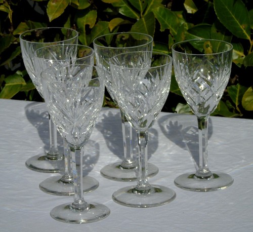 Verres cristal de saint - 6,