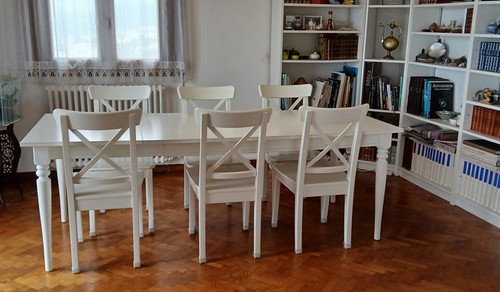Salle manger extensible en - salle,