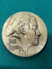 MEDAILLE DE TABLE EN BRONZE