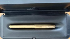 Stylo Plume PARKER Sonnet Cascade Plaqué Or Plume Or 18K - Neuf Ancien Stock
