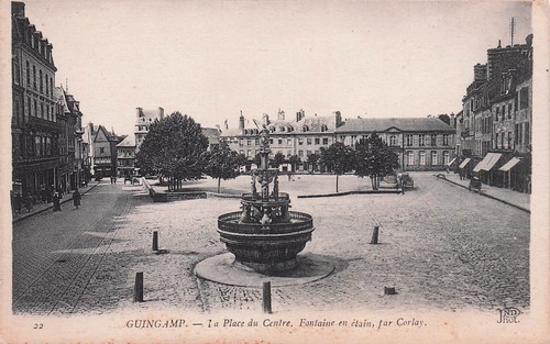 Guingamp place du centre - la,