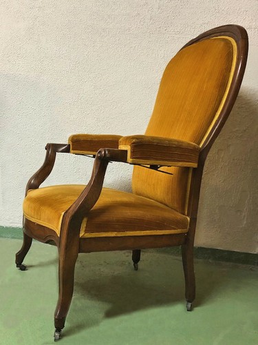 Fauteuil voltaire noyer - fauteuil, en