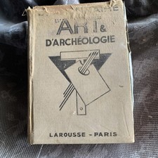 ILLUSTRIOUS DICTIONARY OF ART AND ARCHAEOLOGY REAU LOUS BOOKSHOP LAROUSSE 1930