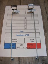 Les 2 charnières pour DELL