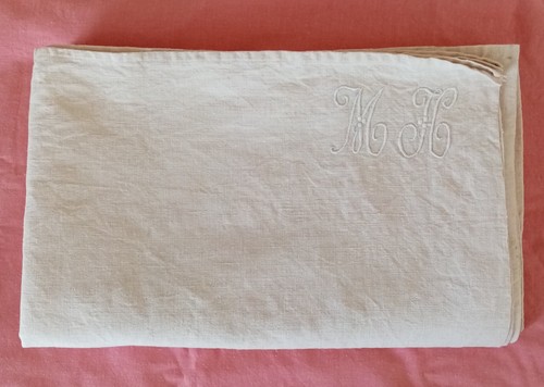 Linge ancien drap - ancien.,