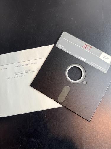 Jet sublogic commodore 64 - jet, by