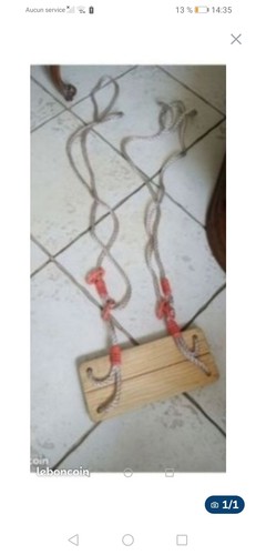 Balançoire bois - balançoire,