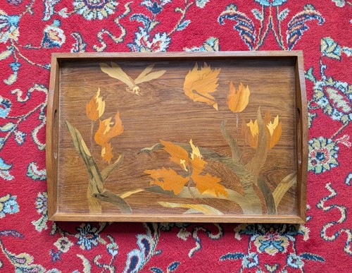 Ancien plateau marqueterie - en,