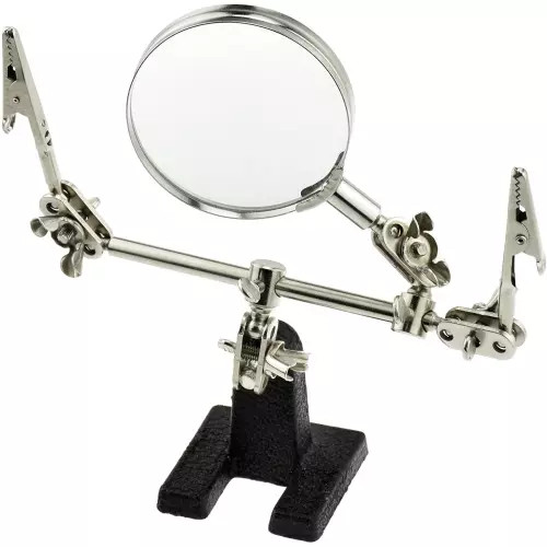Helping hand magnifier - helping,