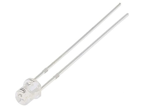 Led osb5ss34e1a 3mm - 2x, bleu