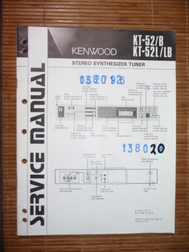 Manuel service kenwood - manuel,