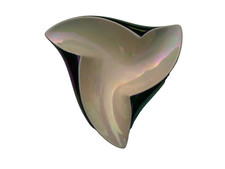 VIDE POCHE CENDRIER PETITE COUPE EN CERAMIQUE IRISEE VERCERAM PORTE LE N° 6113