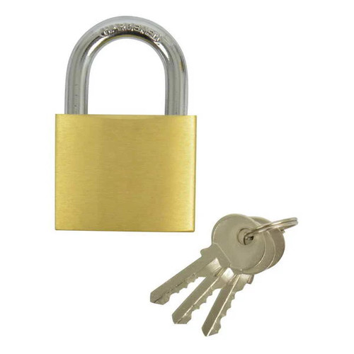 Cadenas 50mm 2 cles - cadenas, +