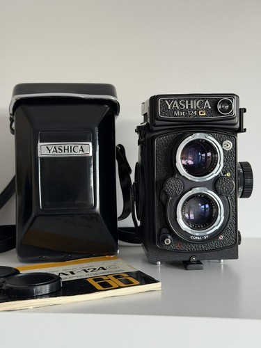Serviced yashica mat 124g - serviced, +