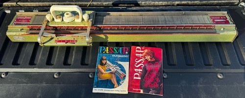 Passap 201 speed - speed-o-knit, flat