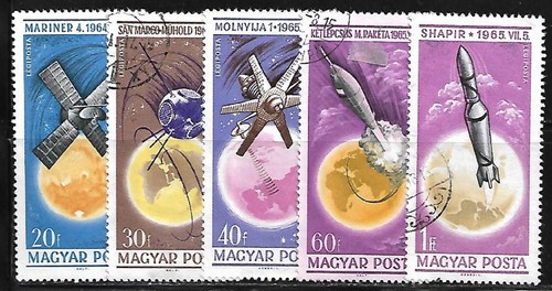Hongrie 1965 yvert 272 - 1965, 272/76