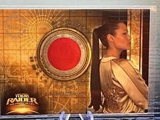 Tomb Raider The Cradle Of Life Agelina Jolie - LARA CROFT PW1 COSTUME RELIC CARD