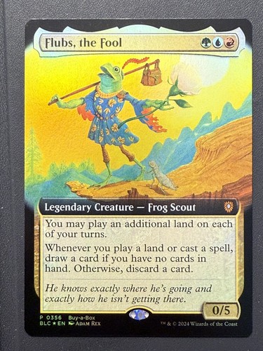 Mtg blc flubs the - —, flubs,